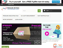 Tablet Screenshot of pressuremetrics.com